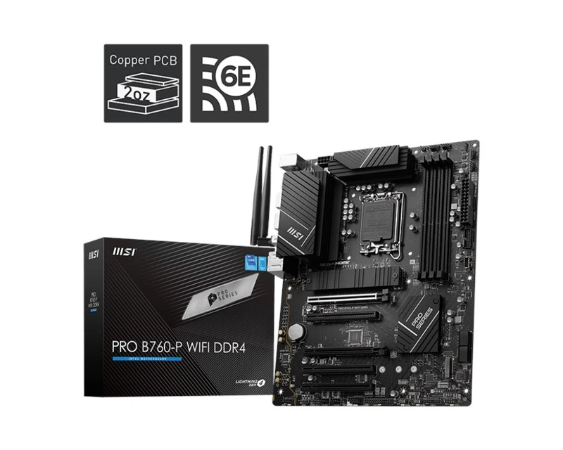 MSI Pro B760-P Wifi D4 1700P Hdmi Dp